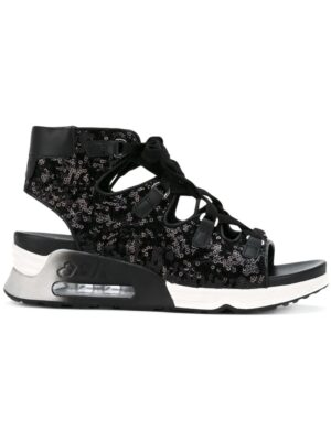 Ash Sandalen mit Paillettenbesatz sneakers (zwart)