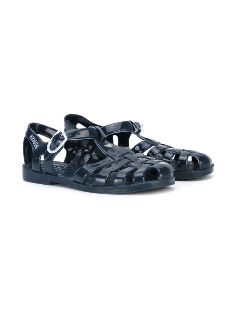 Armani Junior Jelly-Sandalen mit Logo sneakers (overige kleuren)