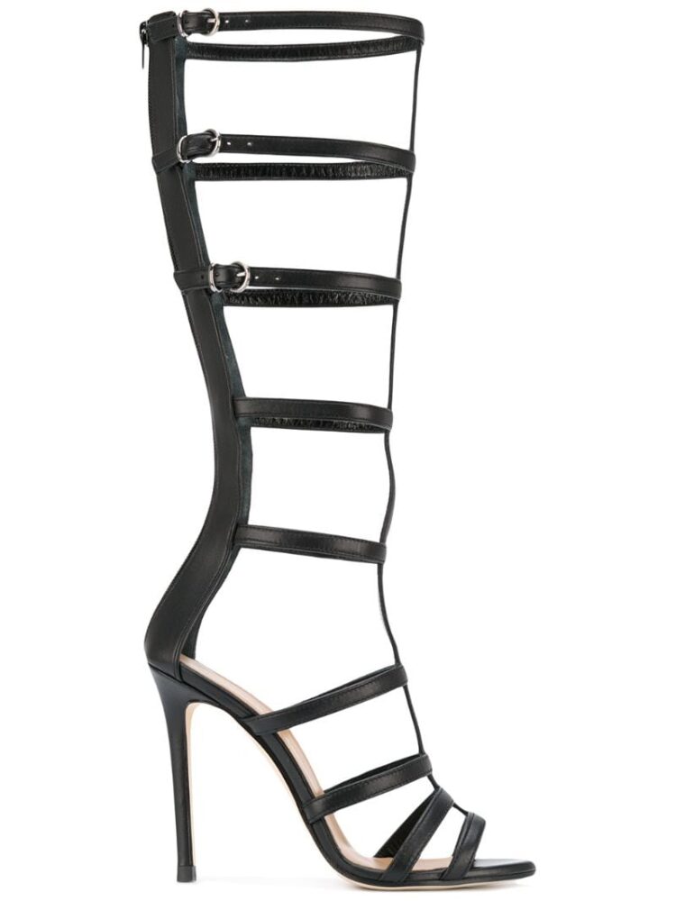 Marc Ellis Römersandalen mit Stiletto-Absatz sneakers (zwart)