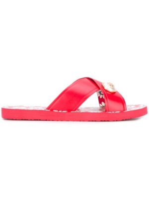 Tory Burch Sandalen mit überkreuzten Riem sneakers (rood)