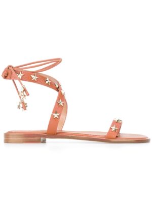 Red Valentino Sandalen mit Niet sneakers (bruin)