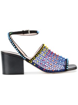 Christopher Kane Verzierte Sandal sneakers (zwart)