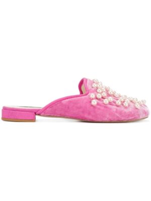 Natasha Zinko Slipper mit Perl sneakers (paars)