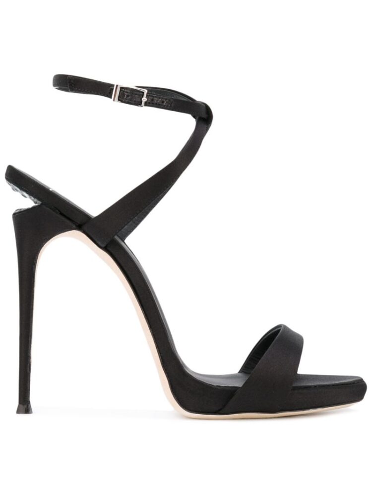 Giuseppe Zanotti Design 'Dionne 12' Stiletto-Sandal sneakers (zwart)