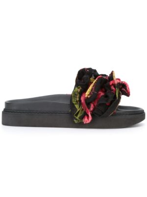 imone Rocha Sandalen mit floraler Applikatio sneakers (paars)