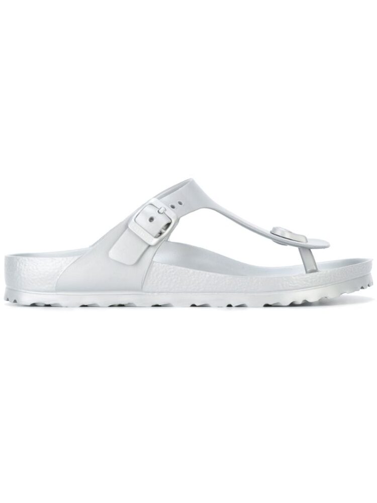 Birkenstock Sandalen mit T-Riem sneakers (grijs)