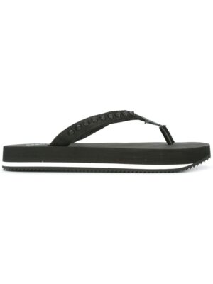 Dsquared2 Flip-Flops mit Niet sneakers (zwart)