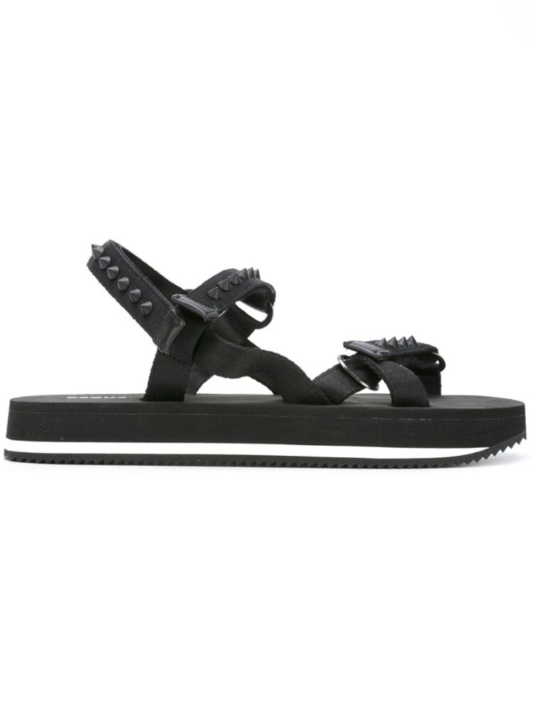 Dsquared2 Sandalen mit Niet sneakers (zwart)