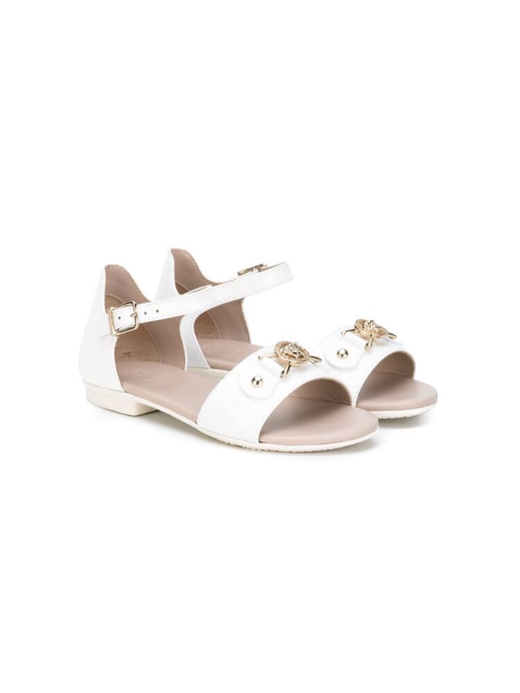 Young Versace Sandalen mit Medusa-Applikatio sneakers (overige kleuren)