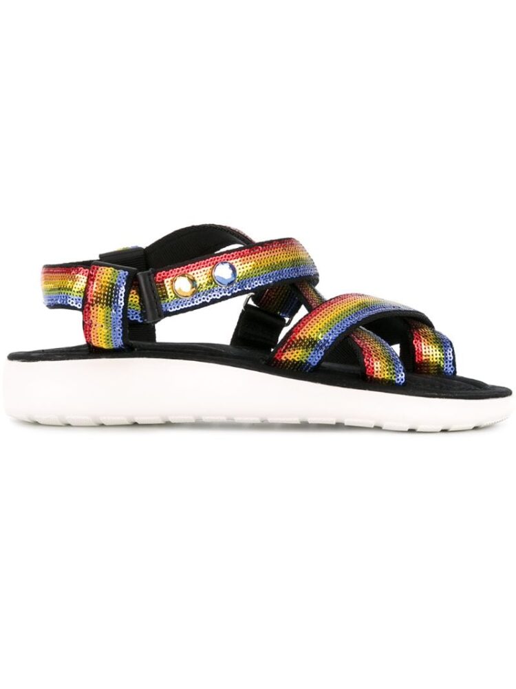 Marc Jacobs Sandalen mit Paillett sneakers (zwart)