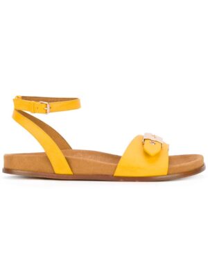 tella McCartney Flache Riemchensandal sneakers (geel)