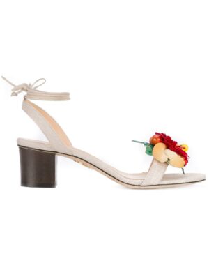 Charlotte Olympia Sandalen mit Blumenapplikatio sneakers (overige kleuren)