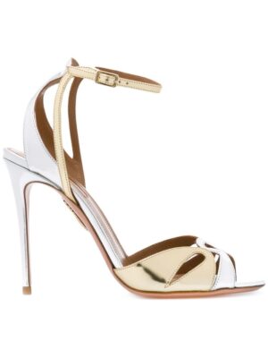 Aquazzura Sandalen im Metallic-Loo sneakers (overige kleuren)