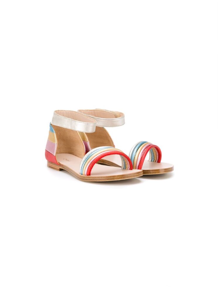 Chloé Kids Sandalen mit Knöchelriem sneakers (overige kleuren)