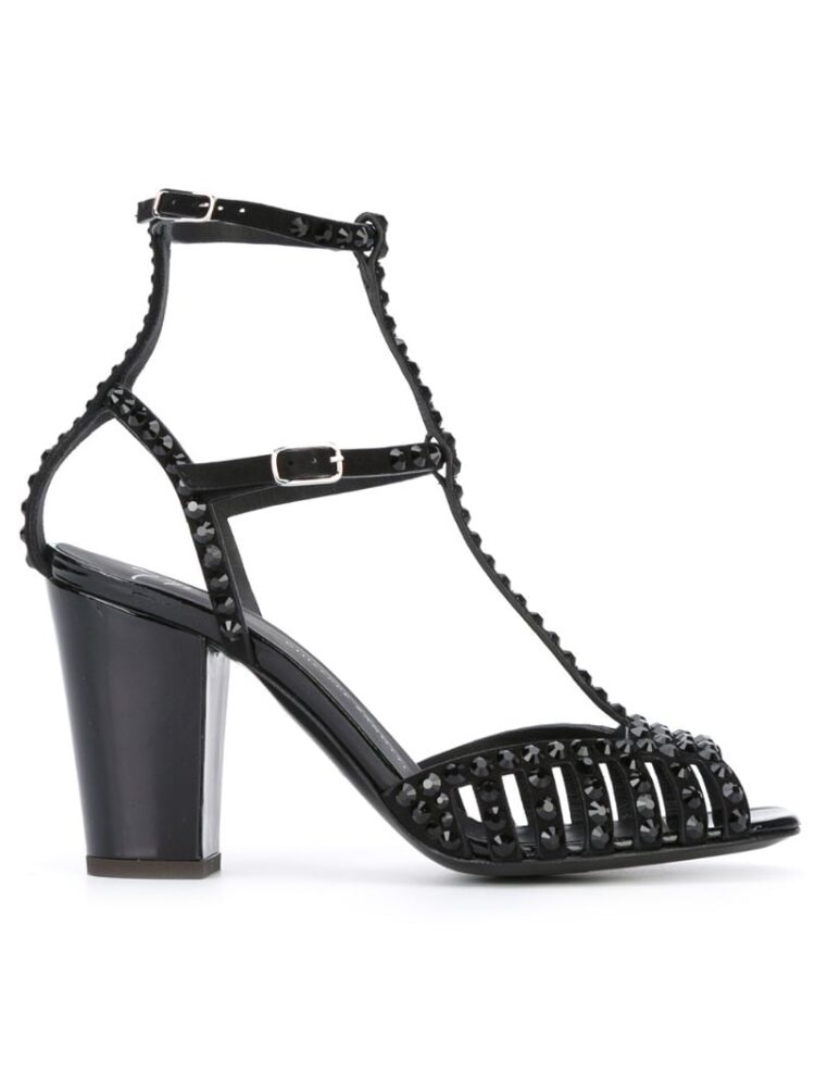 Giuseppe Zanotti Design Sandalen mit Kristall sneakers (zwart)