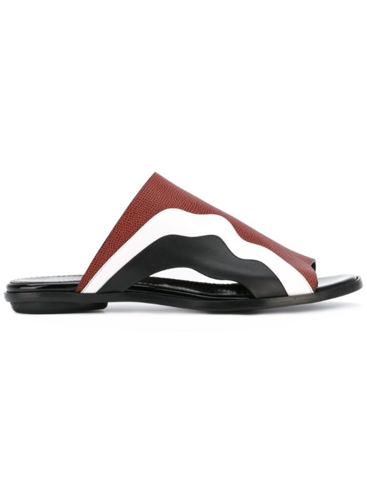 Proenza Schouler Pantoletten mit Cut-Out sneakers (rood)