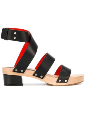 Proenza Schouler Sandalen mit Holzsohl sneakers (zwart)