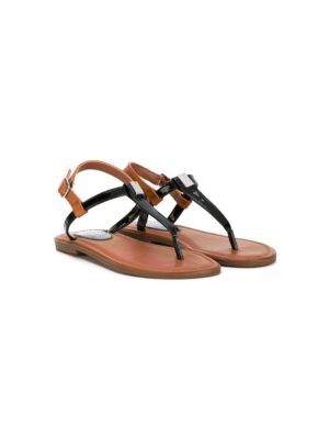 Ralph Lauren Kids Sandalen mit T-Riem sneakers (zwart)