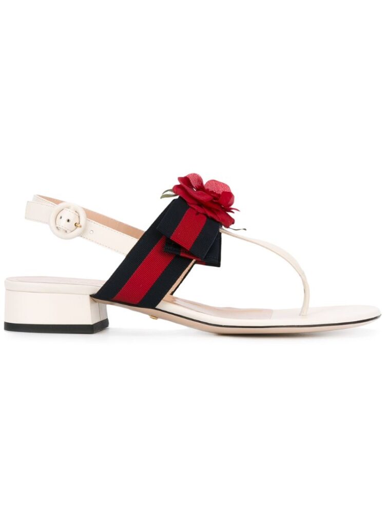 Gucci Sandalen mit Webstreif sneakers (overige kleuren)