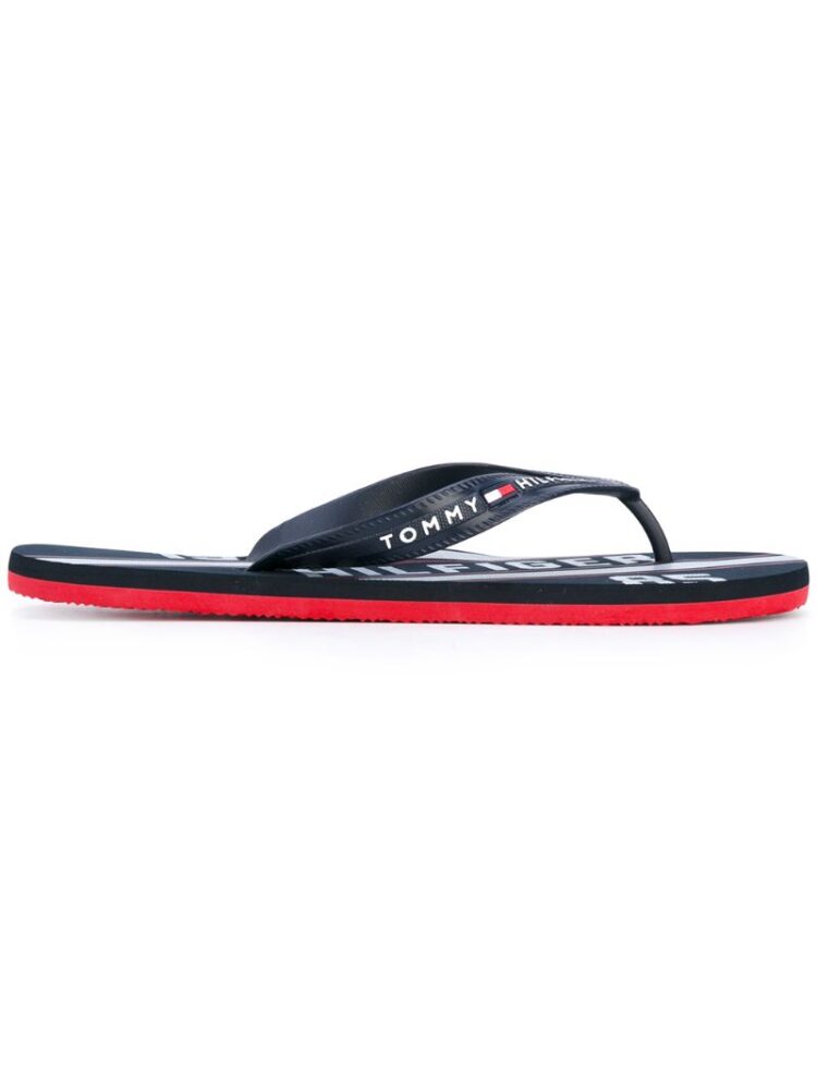 Tommy Hilfiger Flip-Flops mit Logo-Print sneakers (overige kleuren)