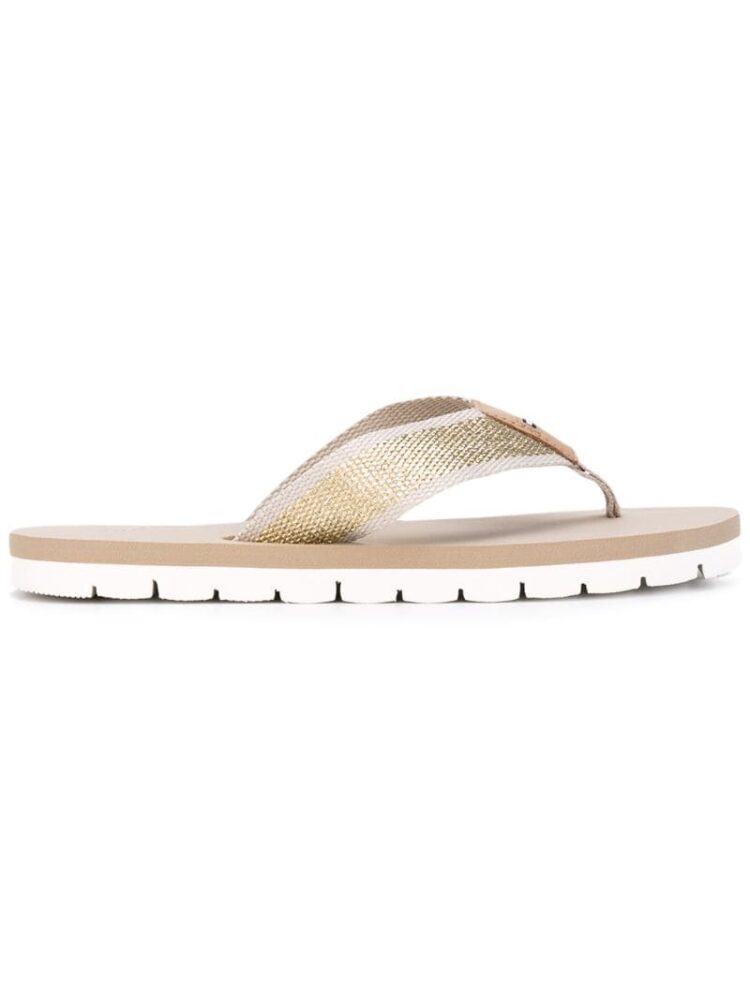 Tommy Hilfiger Flip-Flops mit Metallic-Effekt sneakers (overige kleuren)