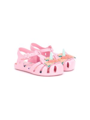 Mini Melissa 'Aranha Fabula' Sandal sneakers (paars)