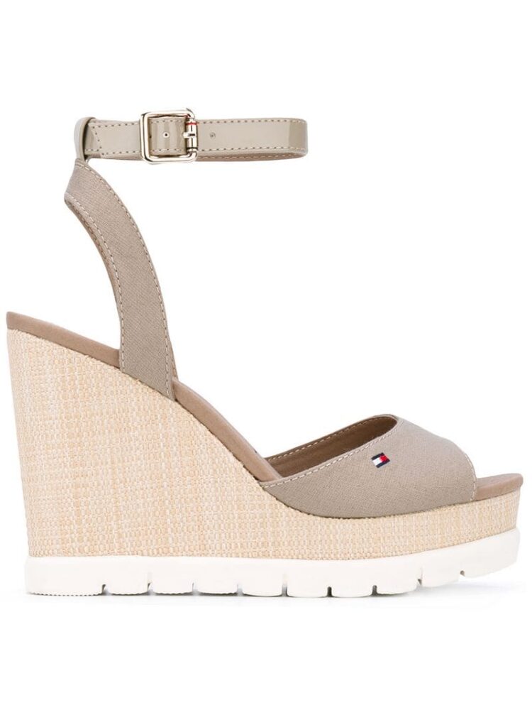 Tommy Hilfiger Wedge-Sandalen mit Knöchelriem sneakers (overige kleuren)