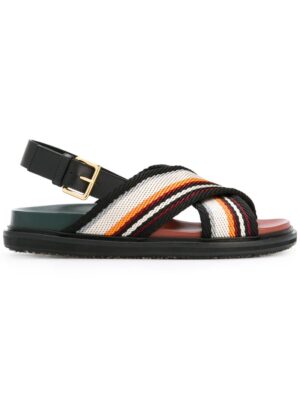 Marni Sandalen mit gekreuzten Riem sneakers (overige kleuren)