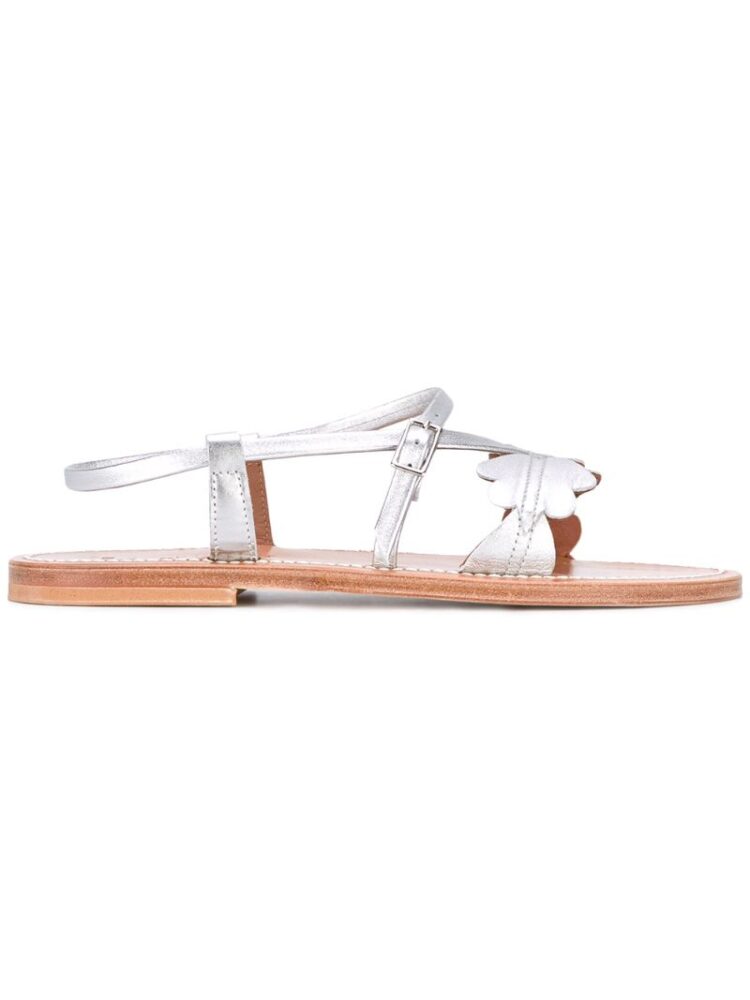 K. Jacques 'Geranium' Sandal sneakers (grijs)