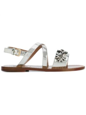 Marni Verzierte Sandal sneakers (grijs)