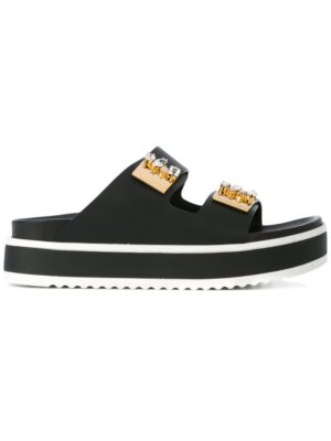 Le Silla Verzierte Flatform-Pantolett sneakers (zwart)