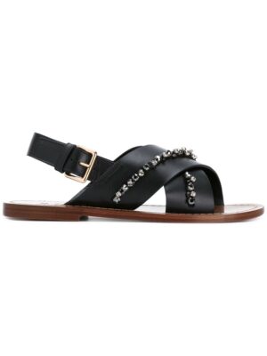 Marni Sandalen mit Verzierung sneakers (zwart)