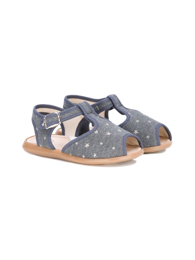 Pépé Kids Sandalen mit Stern-Print sneakers (grijs)