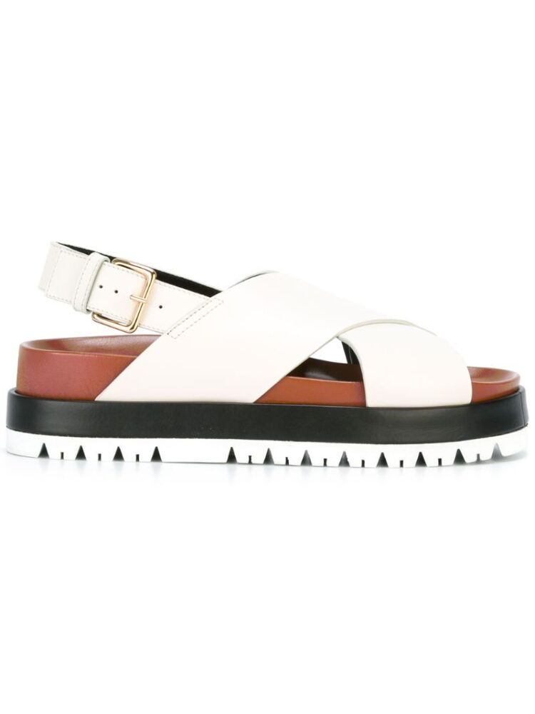 Marni 'Fussbett Crossover' Sandal sneakers (overige kleuren)