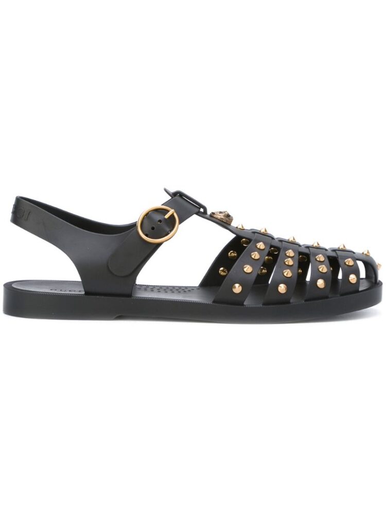 Gucci Sandalen mit Riemch sneakers (zwart)