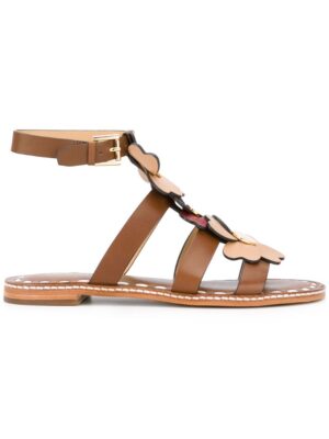 Michael Michael Kors Sandalen mit Blumenapplikatio sneakers (bruin)