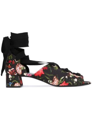 Erdem Sandalen mit Blumen-Print sneakers (zwart)