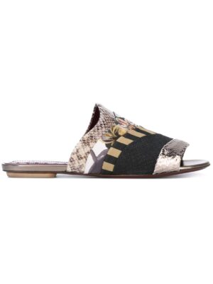 Antonio Marras Pantoletten im Patchwork-Stil sneakers (overige kleuren)