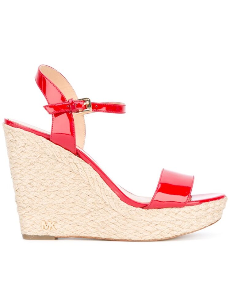 Michael Michael Kors Sandalen mit Keilabsatz sneakers (rood)