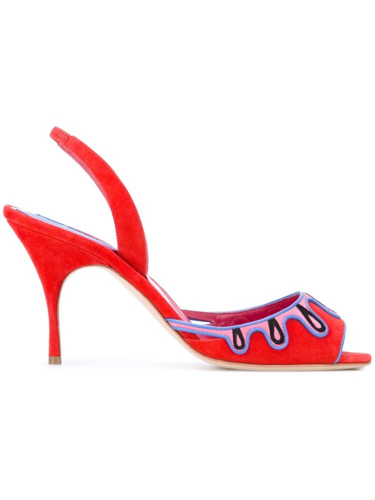 Manolo Blahnik 'Catona' Sandal sneakers (rood)