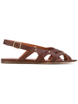 Michel Vivien 'Sofia' Sandal sneakers (bruin)