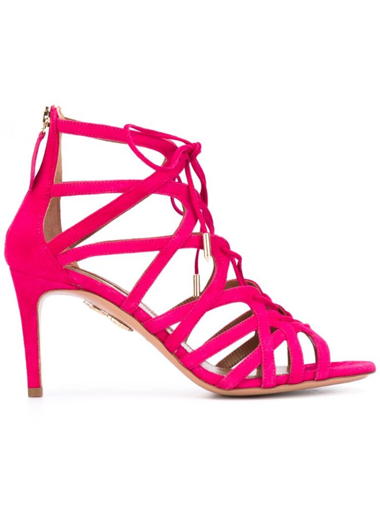 Aquazzura 'Ivy' Sandal sneakers (paars)