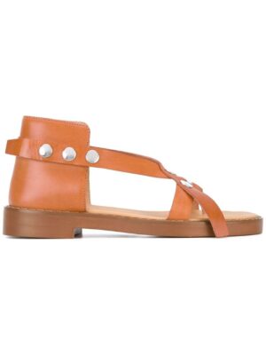 Mm6 Maison Margiela Sandalen mit Niet sneakers (bruin)