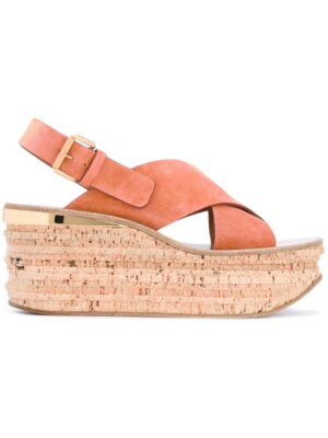 Chloé 'Camille' Sandalen mit breiter Sohl sneakers (geel)