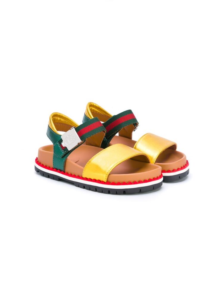 Gucci Kids Sandalen mit Metallic-Effekt sneakers (overige kleuren)