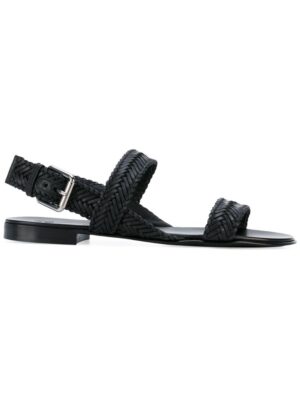 Giuseppe Zanotti Design Sandalen mit geflochtenen Riem sneakers (zwart)