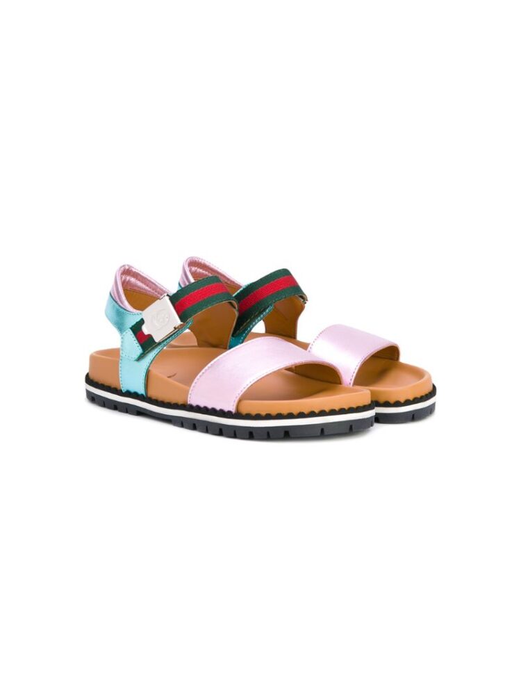 Gucci Kids Sandalen aus Led sneakers (paars)