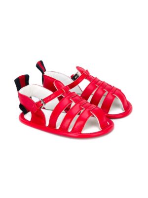 Gucci Kids Sandalen mit Riemch sneakers (rood)