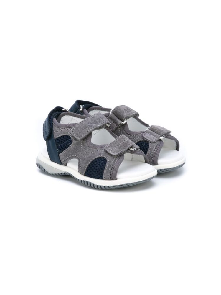 Hogan Kids Sandalen mit Klettverschlu sneakers (grijs)