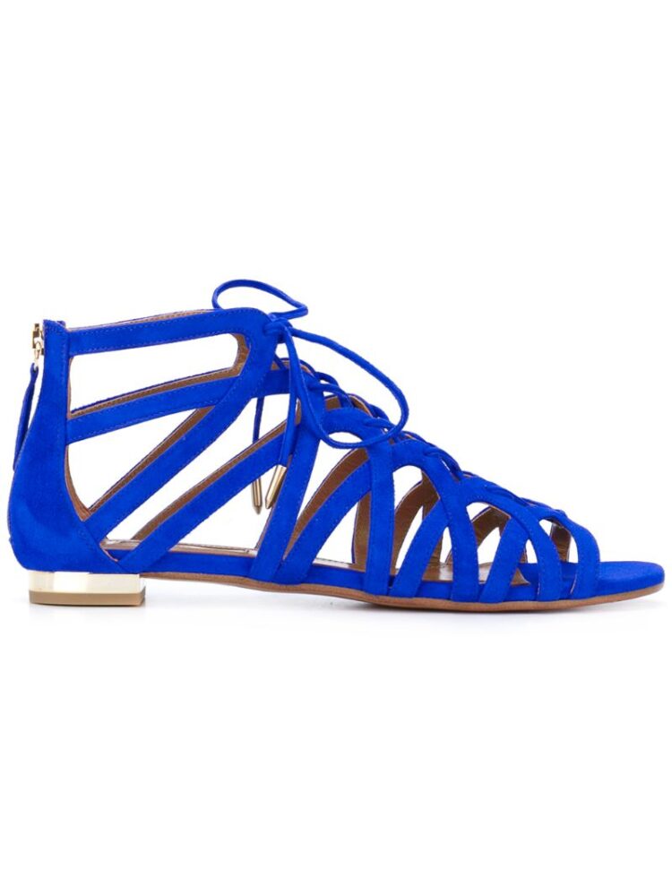 Aquazzura Sandalen mit Schnürung sneakers (overige kleuren)